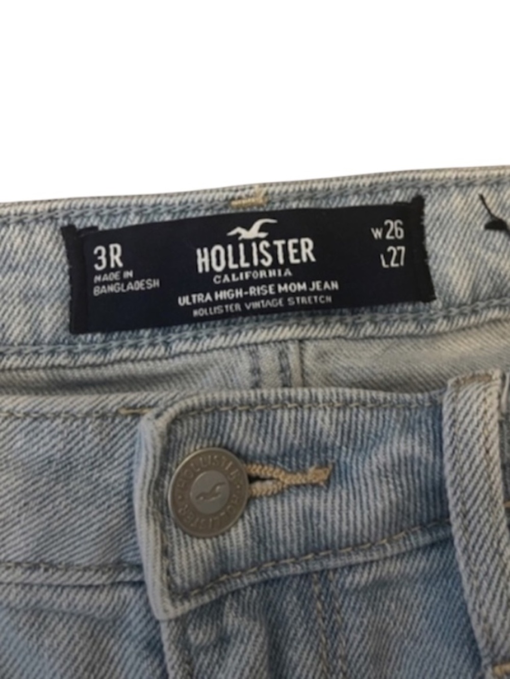 Hollister Ultra High-Rise Mom Jean | Size 3R - Picture 4 of 5